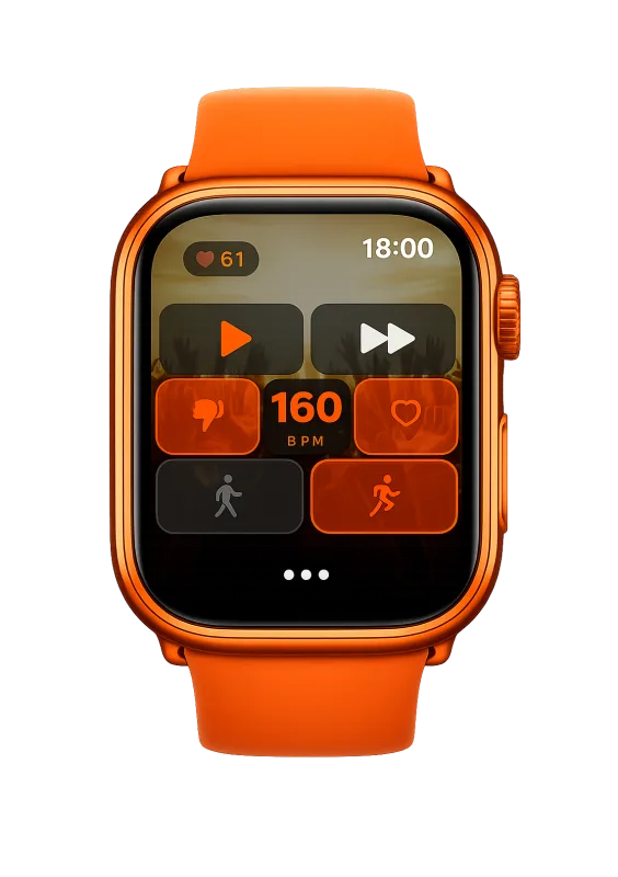 RITMIK RUN on Apple Watch