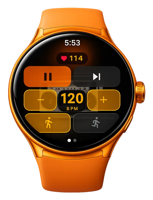 RITMIK RUN on Wear OS (Android)